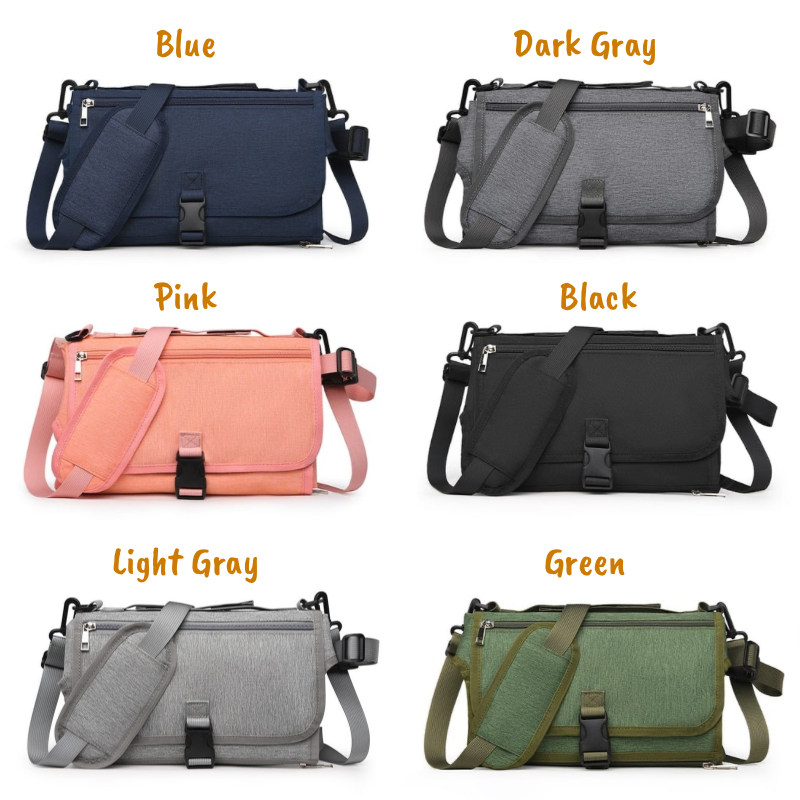 Portable Changing Mat / Diaper Bag | Foldable, Waterproof