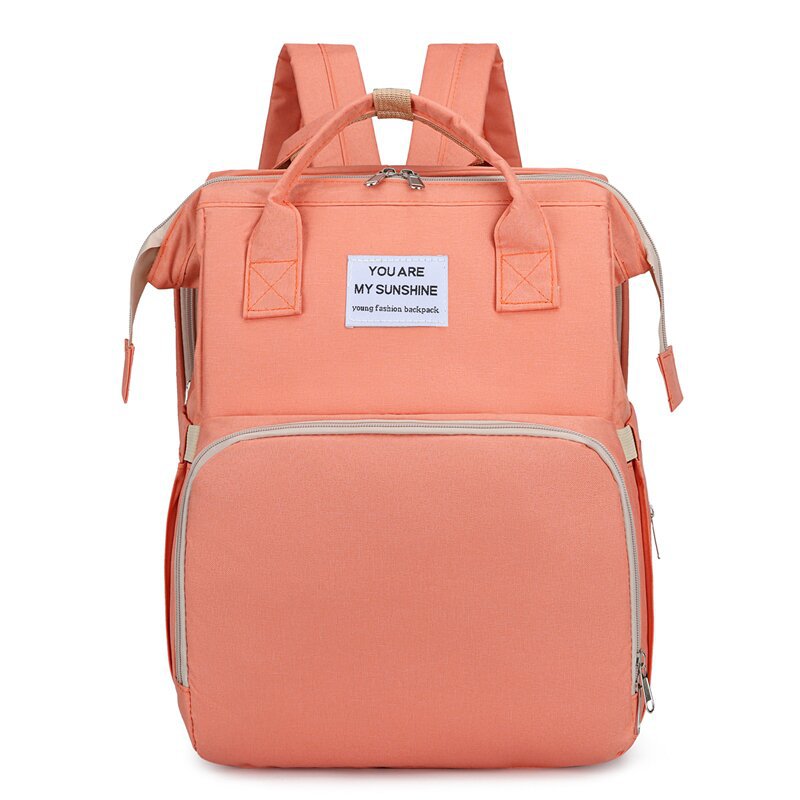 Baby Diaper Backpack with Bed Function