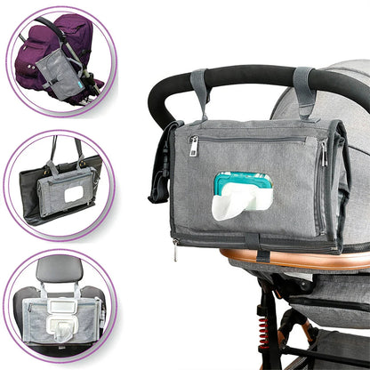 Portable Changing Mat / Diaper Bag | Foldable, Waterproof